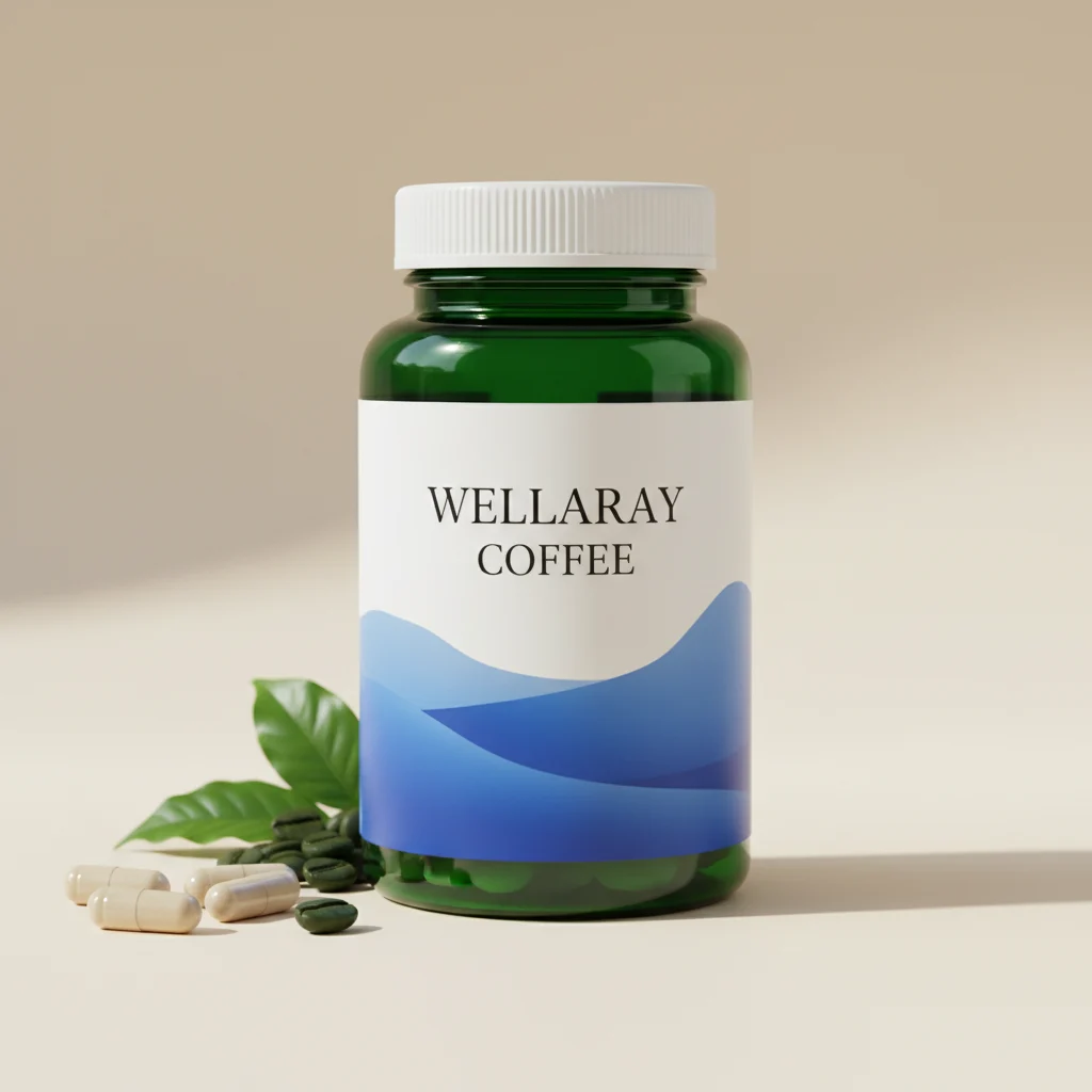 Wellaray Coffee Packung - Nahrungsergänzungsmittel mit L-Carnitin, 20 Sachets